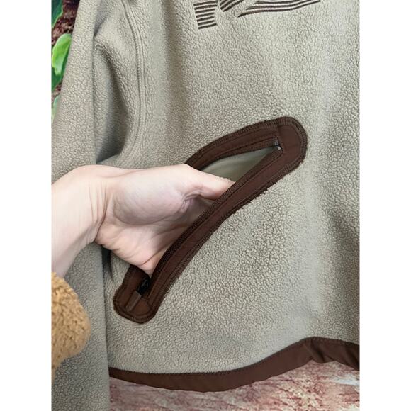 Nike x Cactus Jack Travis Scott Crop 1/4 Zip Fleece Crew Sweatshirt Women's L - Picture 3 of 7